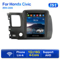 Compatible with Honda Civic Civic 04-09 modified 7862 vertical Android large screen central control in-car navigation