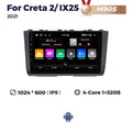 Compatible with Hyundai Creta2 IX25 2021 Android Large Screen Central Control Navigation Radio 8+256G