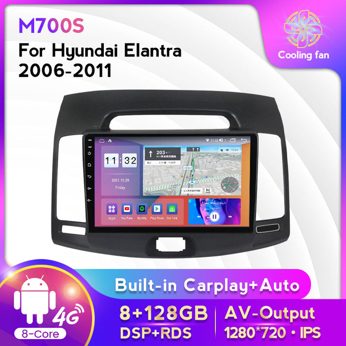 Compatible with Hyundai Elantra 06-11 Android large-screen central control in-car navigation screen 128