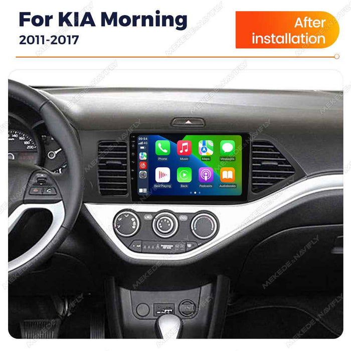 Compatible with Kia Morning Android in-car GPS navigation in-car MP5 Bluetooth player all-in-one for ages 2011-2017