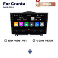 Compatible with Lada Granta 18-19 Android large-screen central navigation radio 8+256G