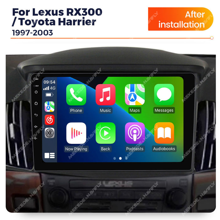 Compatible with Lexus RX300 Toyota Harrier 97-03 Android Large-Screen Central Control Navigation Radio