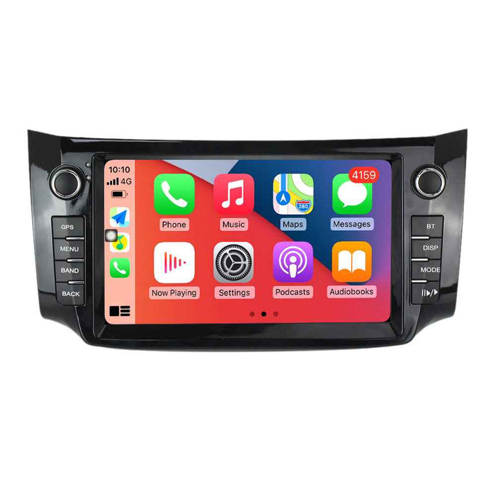 Compatible with Nissan Sylphy 12-18 models modified with a 128GB Android large-screen central control in-car navigation screen