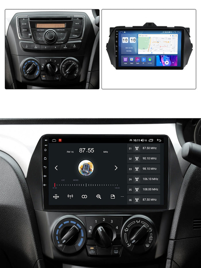 Compatible with the Suzuki Ciaz 14-18 model after switching to Android large-screen central control in-car navigation screen 8+128GB