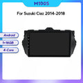 Compatible with the Suzuki Ciaz 14-18 model after switching to Android large-screen central control in-car navigation screen 8+128GB