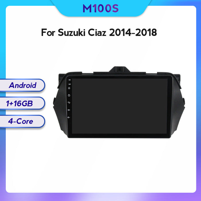 Compatible with the Suzuki Ciaz 14-18 model after switching to Android large-screen central control in-car navigation screen 8+128GB