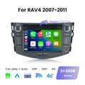 Compatible with Toyota RAV4 07-11 models with DVD and large Android screen, central control navigation, Bluetooth CarPlay