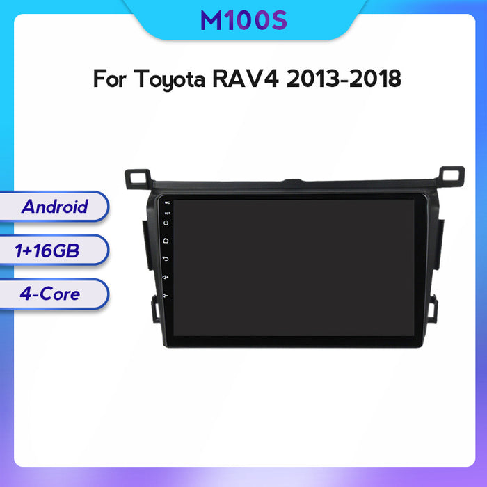 Compatible with Toyota Rav4 models 13-18 modified Android large screen central control in-car navigation screen 8+128GB