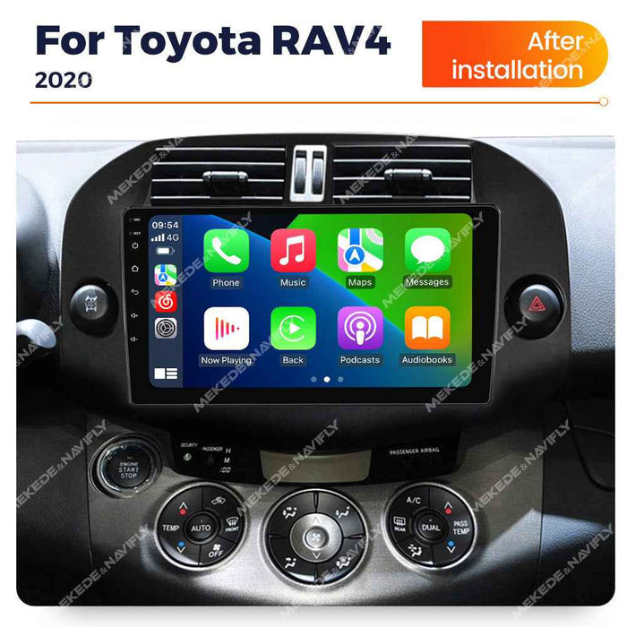 Compatible with Toyota Toyota RAV4 05-13 Android Large-Screen Central Control Navigation Radio 8+256G
