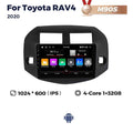 Compatible with Toyota Toyota RAV4 05-13 Android Large-Screen Central Control Navigation Radio 8+256G