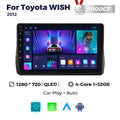 Compatible with Toyota Wish 2012-2016 Android Large-Screen Central Control Navigation Radio Bluetooth CarPlay
