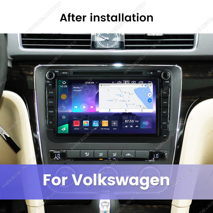 Compatible with VW Golf general-purpose models 8-inch with DVD, Android large screen, central navigation, Bluetooth CarPlay