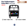 Compatible with VW Polo MK4 2004-2010 Android large-screen central control navigation with Bluetooth CarPlay