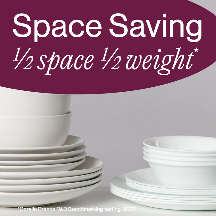 Corelle® Spring Blossom Green II 18-piece Dinnerware Set, Service for 6