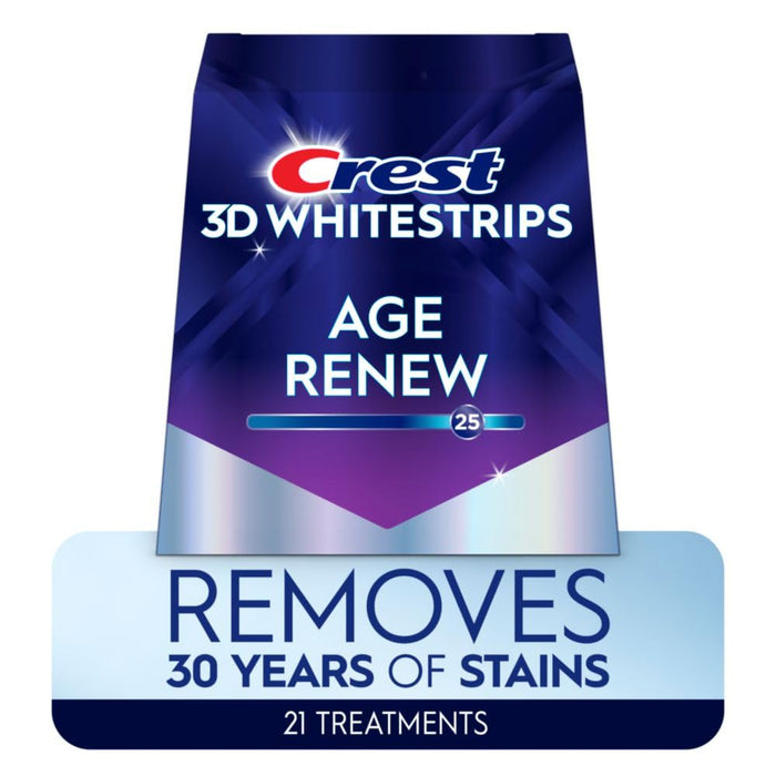 Crest 3D Whitestrips Age Renew – Birthday Present for Adults Who Love Looking Younger