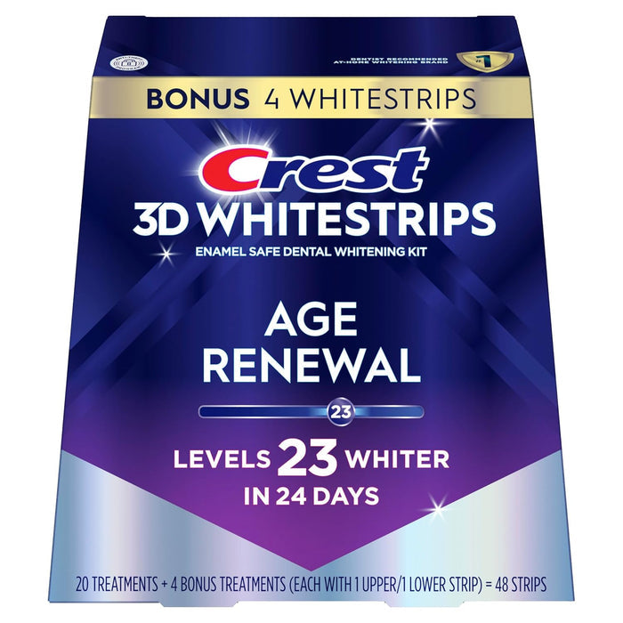 Crest 3D Whitestrips Age Renewal – Wedding Season Teeth Whitening Gift for the Bride-to-Be