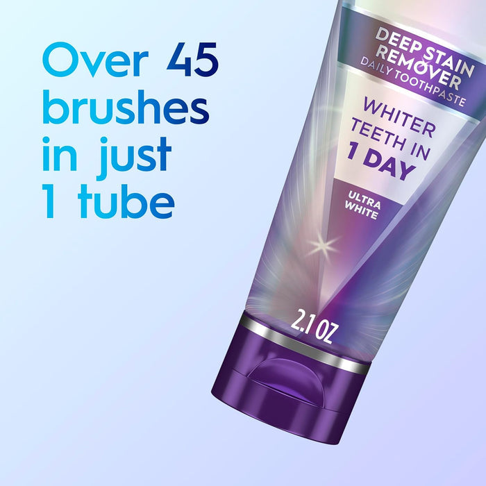Crest 3DWhite Brilliance Deep Stain Remover Toothpaste – Elevated Oral Care Upgrade for the Guest Bathroom