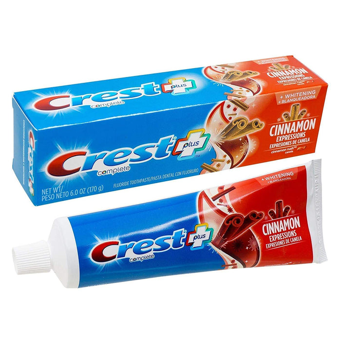 Crest Cinnamon Gel Toothpaste – Energizing Flavor to Start Your Productive Day Right