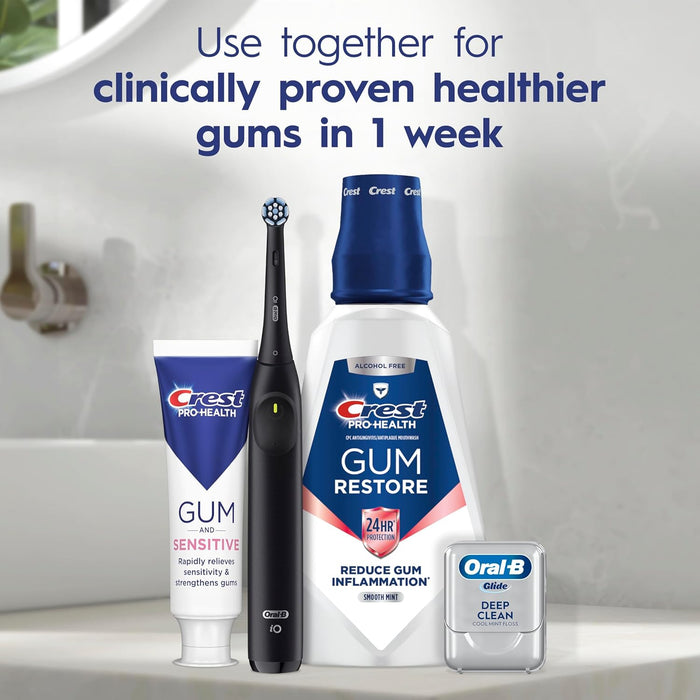 Crest Dual-Action Toothpaste Bundle – Clean Design, Single Solution for Sensitivity & Gum Health