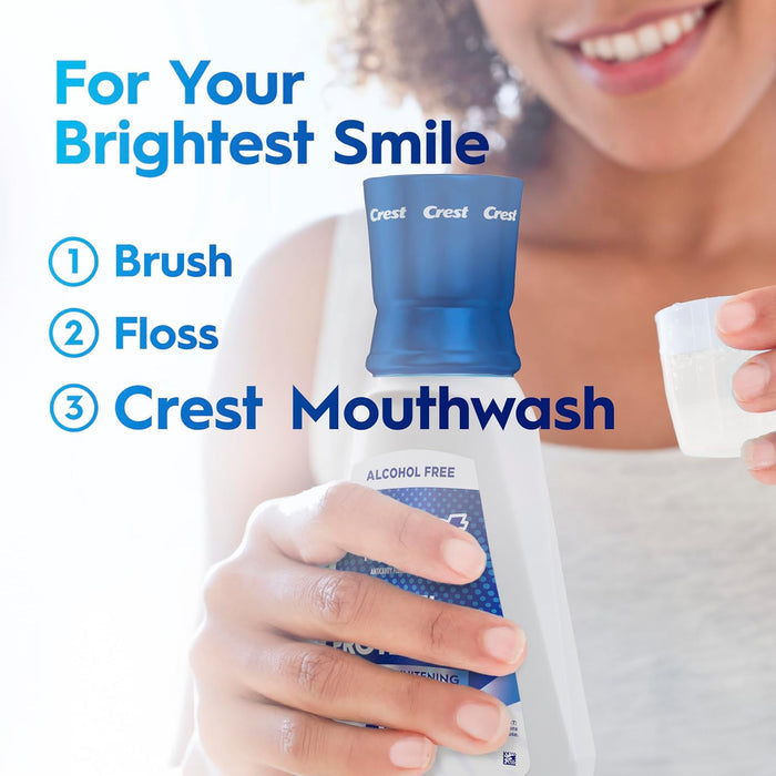 Crest Pro-Health Advanced Alcohol-Free Mouthwash – Gentle Formula Safe for All Ages & Pets
