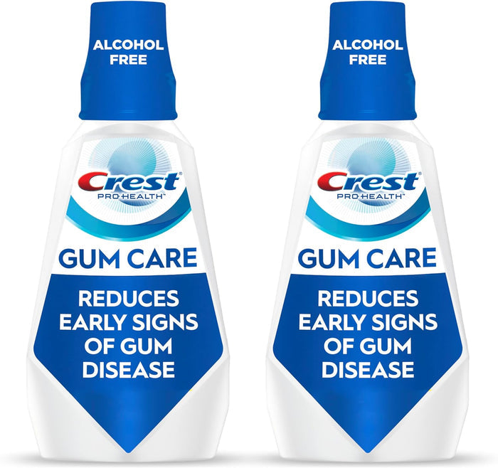 alcohol-free antibacterial formula safe for sensitive gum tissue