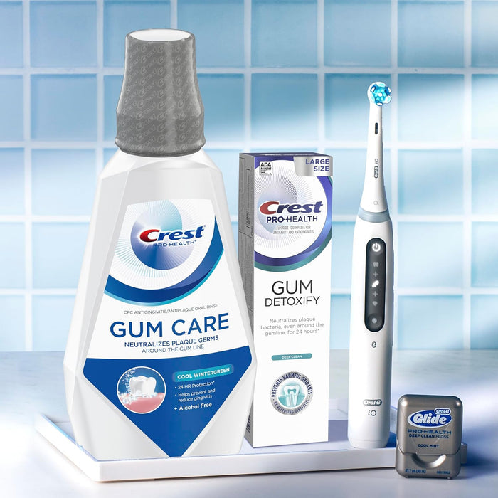 Crest Pro-Health Antibacterial Rinse – Streamlined Gum Care Without Burning or Excess Ingredients