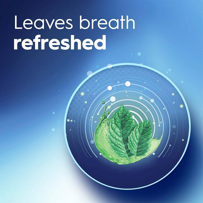 kills 99% of oral germs for breath improvement