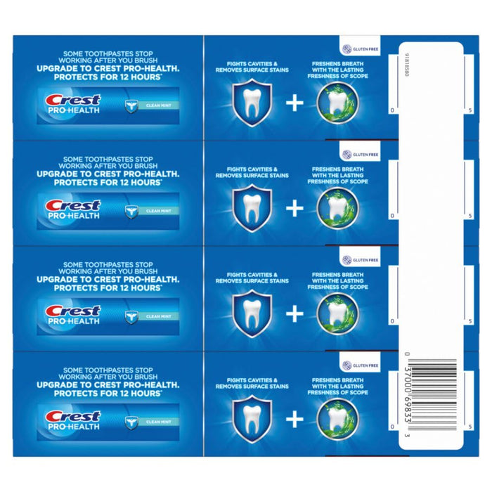 Crest + Scope 5.5oz Flip Cap Toothpaste – Camping & Hiking Oral Care for Outdoor Explorers
