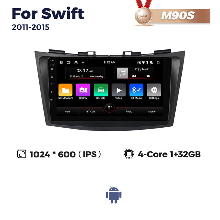 Cross-border exclusive supply, compatible with suzuki swift (2011-2015) android car head units with carplay