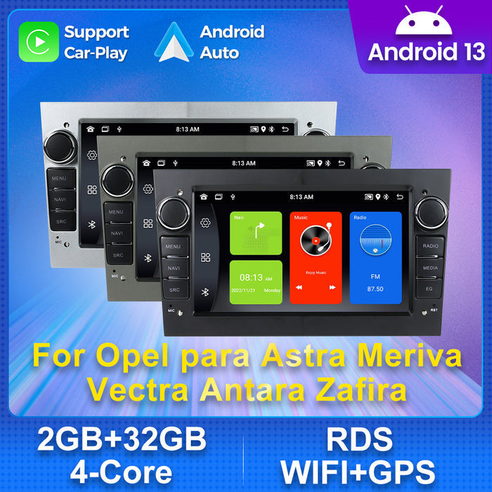 Cross-border special 7-inch Opel Android large-screen GPS car navigator reversing image all-in-one machine overseas version