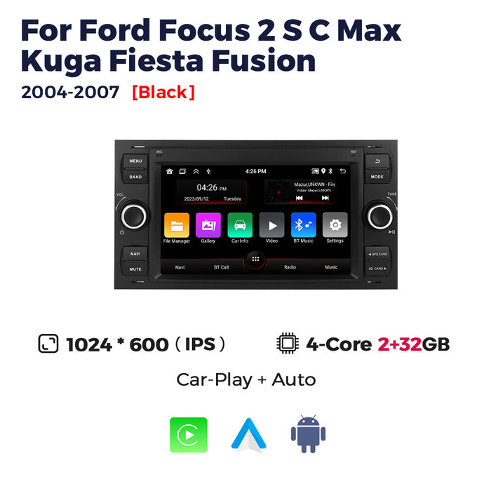 Cross-border supply ford focus max kuga fiesta fusion classic focus android navigation