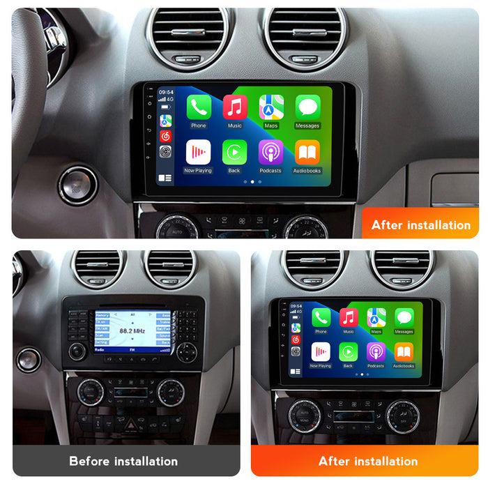 Cross-border supply mercedes ml mercedes ml full touch screen large screen android navigator car smart carplay