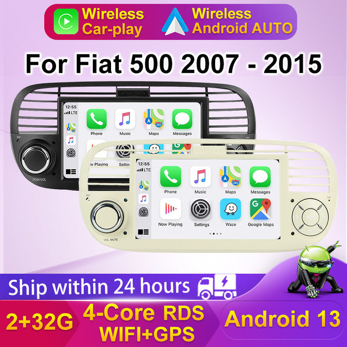Cross-border wholesale fiat 500 abarth 2007-2015 fiat 500 android navigator one-piece purchase