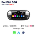 Cross-border wholesale fiat 500 abarth 2007-2015 fiat 500 android navigator one-piece purchase