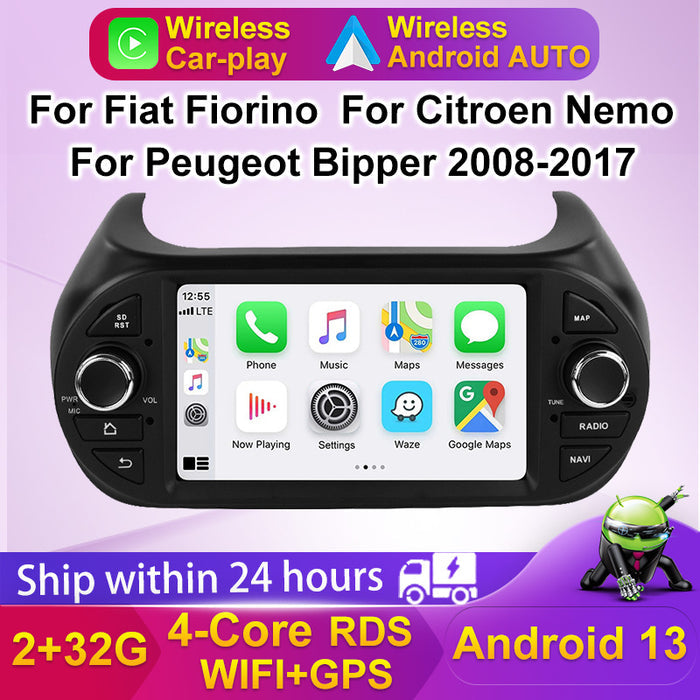 Cross-border wholesale fiat fiorino 2008-2017 android navigator one-piece purchasing overseas system language