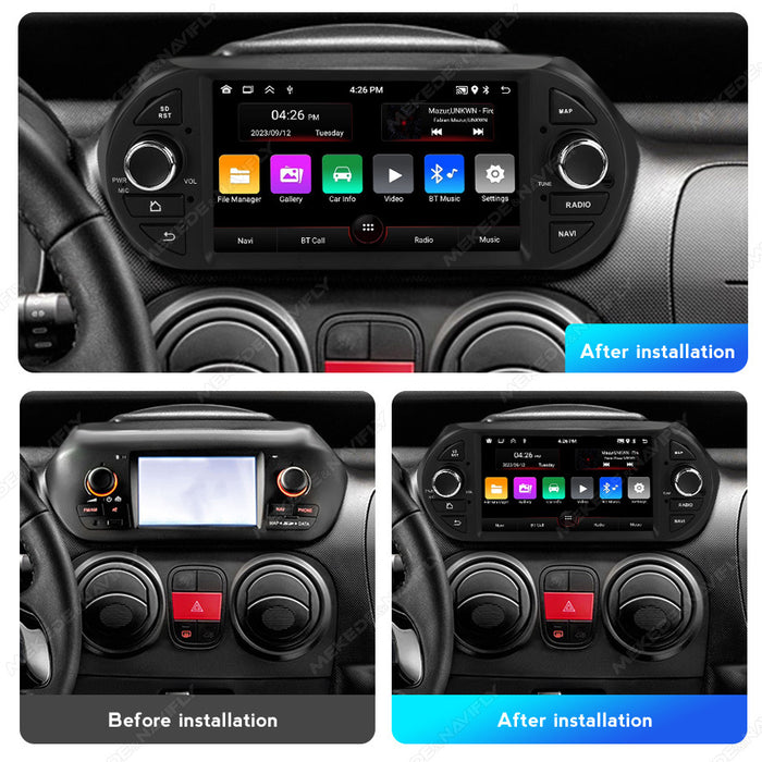 Cross-border wholesale fiat fiorino 2008-2017 android navigator one-piece purchasing overseas system language