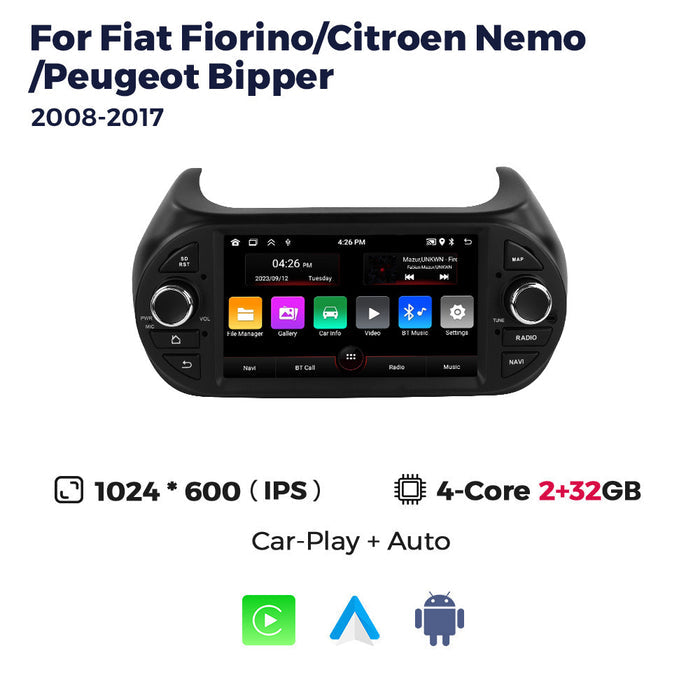 Cross-border wholesale fiat fiorino 2008-2017 android navigator one-piece purchasing overseas system language
