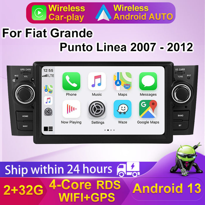 Cross-border wholesale fiat grande punto linea 2007-2012 android navigator one-piece purchase