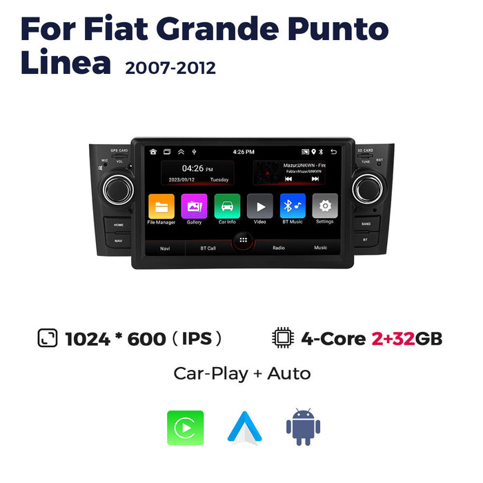 Cross-border wholesale fiat grande punto linea 2007-2012 android navigator one-piece purchase