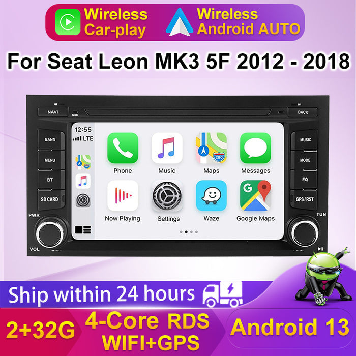Cross-border wholesale seat leon mk3 5f 2012 - 2018 one-piece purchase android 7" dedicated navigator