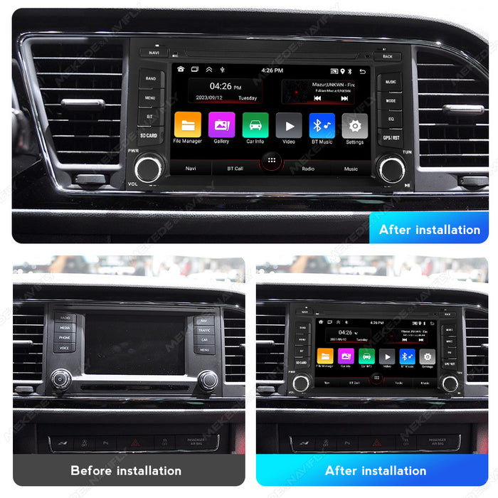 Cross-border wholesale seat leon mk3 5f 2012 - 2018 one-piece purchase android 7" dedicated navigator