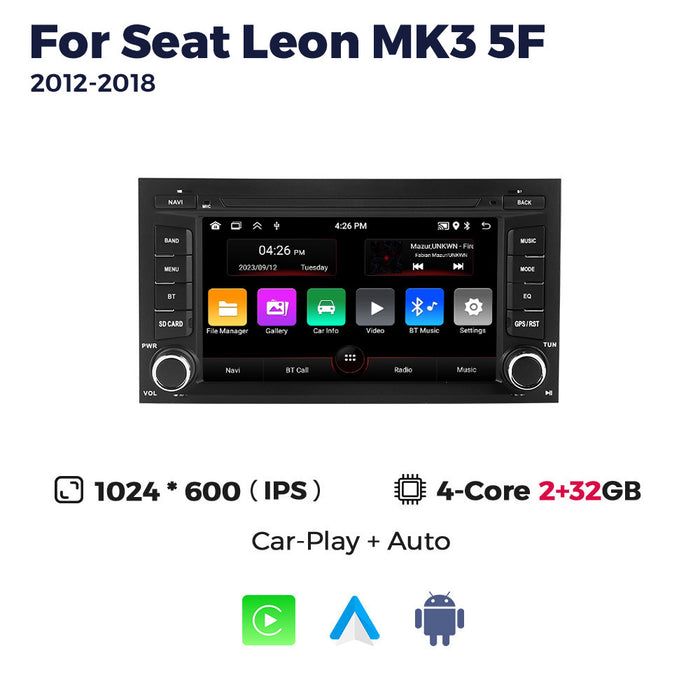 Cross-border wholesale seat leon mk3 5f 2012 - 2018 one-piece purchase android 7" dedicated navigator