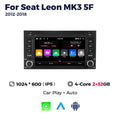 Cross-border wholesale seat leon mk3 5f 2012 - 2018 one-piece purchase android 7" dedicated navigator