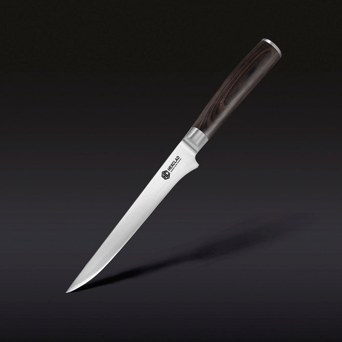Damascus Steel Boning & Fillet Knife, 6" (Espresso)