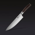 Damascus Steel Chef's Knife, 8" (Espresso)