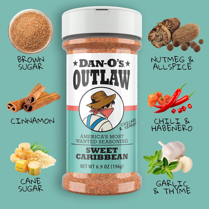 Dan-O's Outlaw Signature Seasoning Library – High-End Flavor Set for the Modern Steakhouse-Quality Home Cook