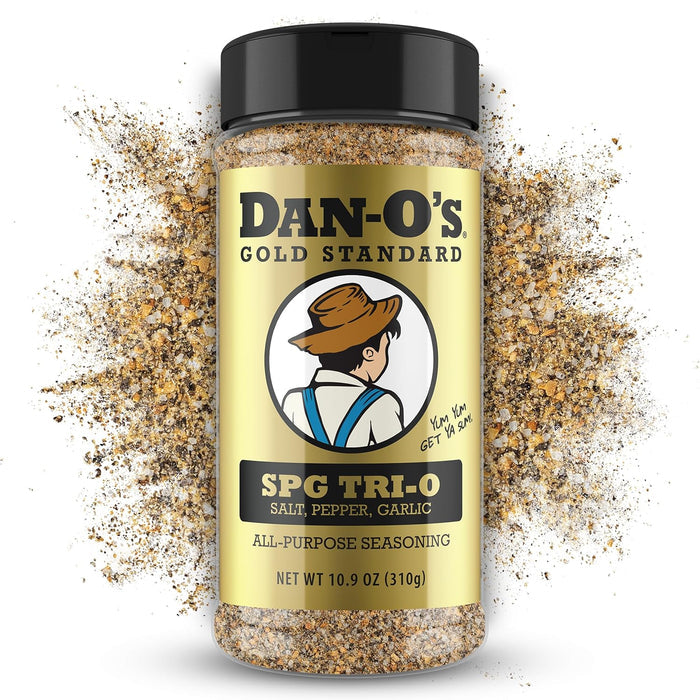 dual-salt blend (two types of salt) for balanced seasoning without over-salting