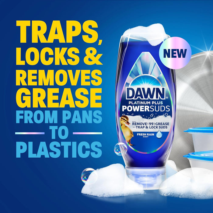 trap & lock grease technology that prevents grease re-depositing on dishes