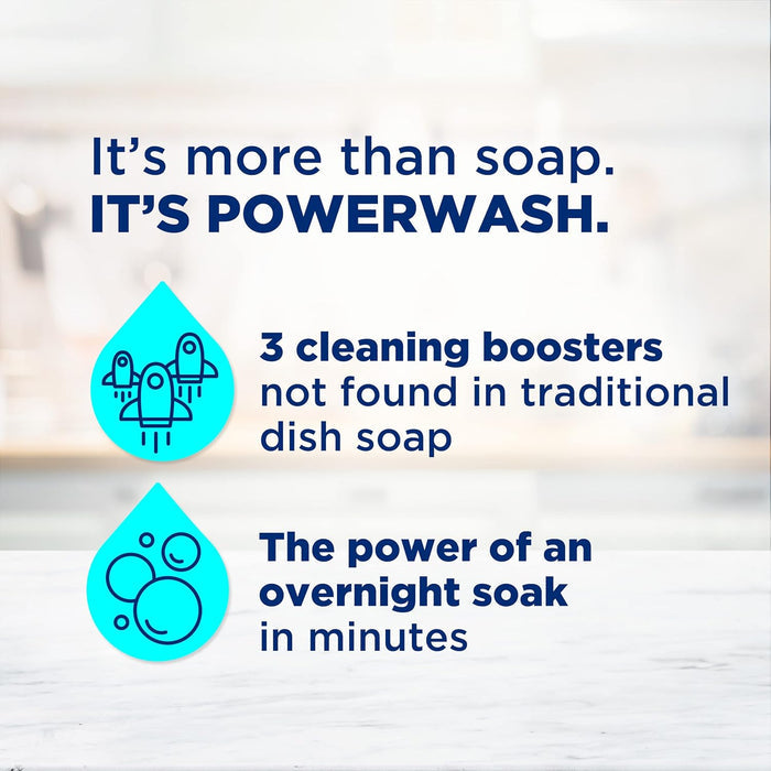 three proprietary cleaning boosters not found in traditional dish soaps