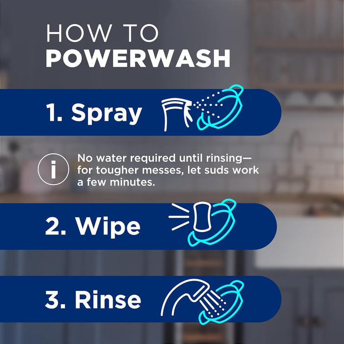 Dawn Powerwash Lemon Dish Spray Refill – Calming Lemon Scent Dish Soap for Mindful Kitchen Wind-Downs
